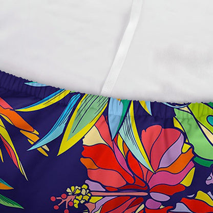 Colorful Aloha Pineapple Pattern Print Sofa Cover