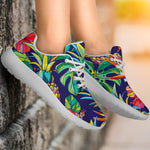 Colorful Aloha Pineapple Pattern Print Sport Shoes GearFrost