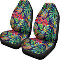 Colorful Aloha Pineapple Pattern Print Universal Fit Car Seat Covers