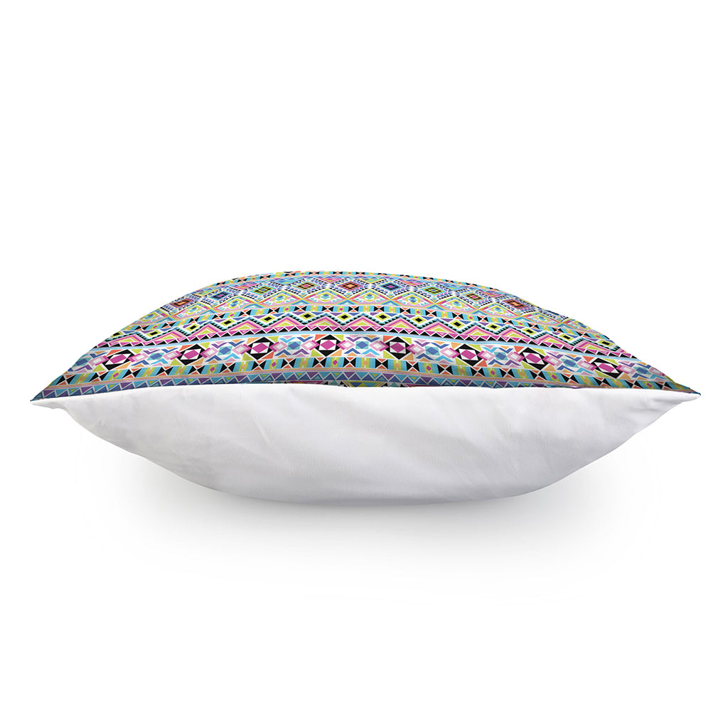 Colorful Aztec Geometric Pattern Print Pillow Cover