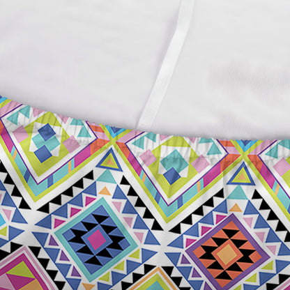 Colorful Aztec Geometric Pattern Print Sofa Cover