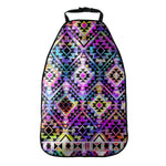 Colorful Aztec Pattern Print Car Seat Organizers