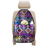 Colorful Aztec Pattern Print Car Seat Organizers