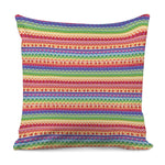 Colorful Aztec Tribal Pattern Print Pillow Cover