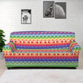 Colorful Aztec Tribal Pattern Print Sofa Cover