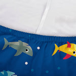 Colorful Baby Sharks Pattern Print Sofa Cover