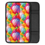 Colorful Balloon Pattern Print Car Center Console Cover