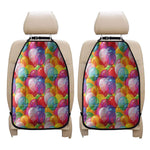 Colorful Balloon Pattern Print Car Seat Organizers