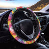 Colorful Balloon Pattern Print Car Steering Wheel Cover