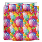 Colorful Balloon Pattern Print Duvet Cover Bedding Set