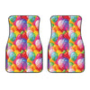 Colorful Balloon Pattern Print Front Car Floor Mats