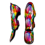 Colorful Balloon Pattern Print Muay Thai Shin Guard
