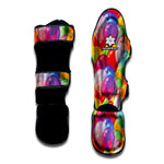 Colorful Balloon Pattern Print Muay Thai Shin Guard