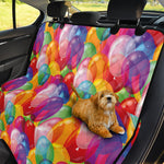 Colorful Balloon Pattern Print Pet Car Back Seat Cover