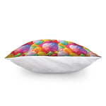 Colorful Balloon Pattern Print Pillow Cover