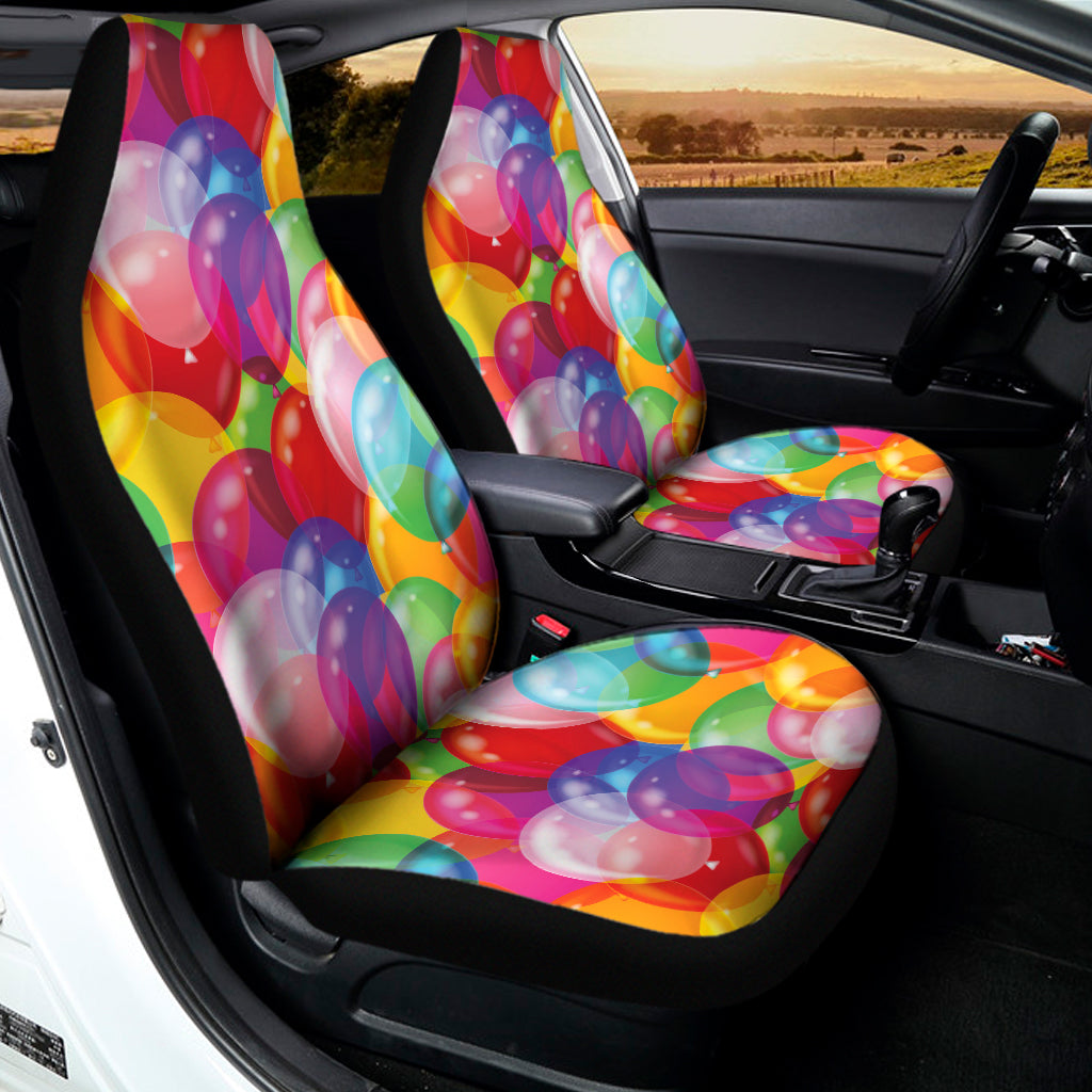 Colorful Balloon Pattern Print Universal Fit Car Seat Covers