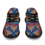 Colorful Bohemian Mandala Pattern Print Sport Shoes GearFrost