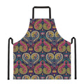 Colorful Boho Paisley Pattern Print Apron