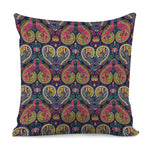 Colorful Boho Paisley Pattern Print Pillow Cover