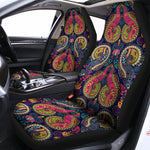 Colorful Boho Paisley Pattern Print Universal Fit Car Seat Covers
