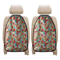 Colorful Books Pattern Print Car Seat Organizers