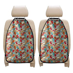 Colorful Books Pattern Print Car Seat Organizers