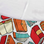 Colorful Books Pattern Print Sofa Cover