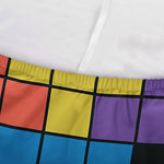 Colorful Brick Puzzle Video Game Print Sofa Cover