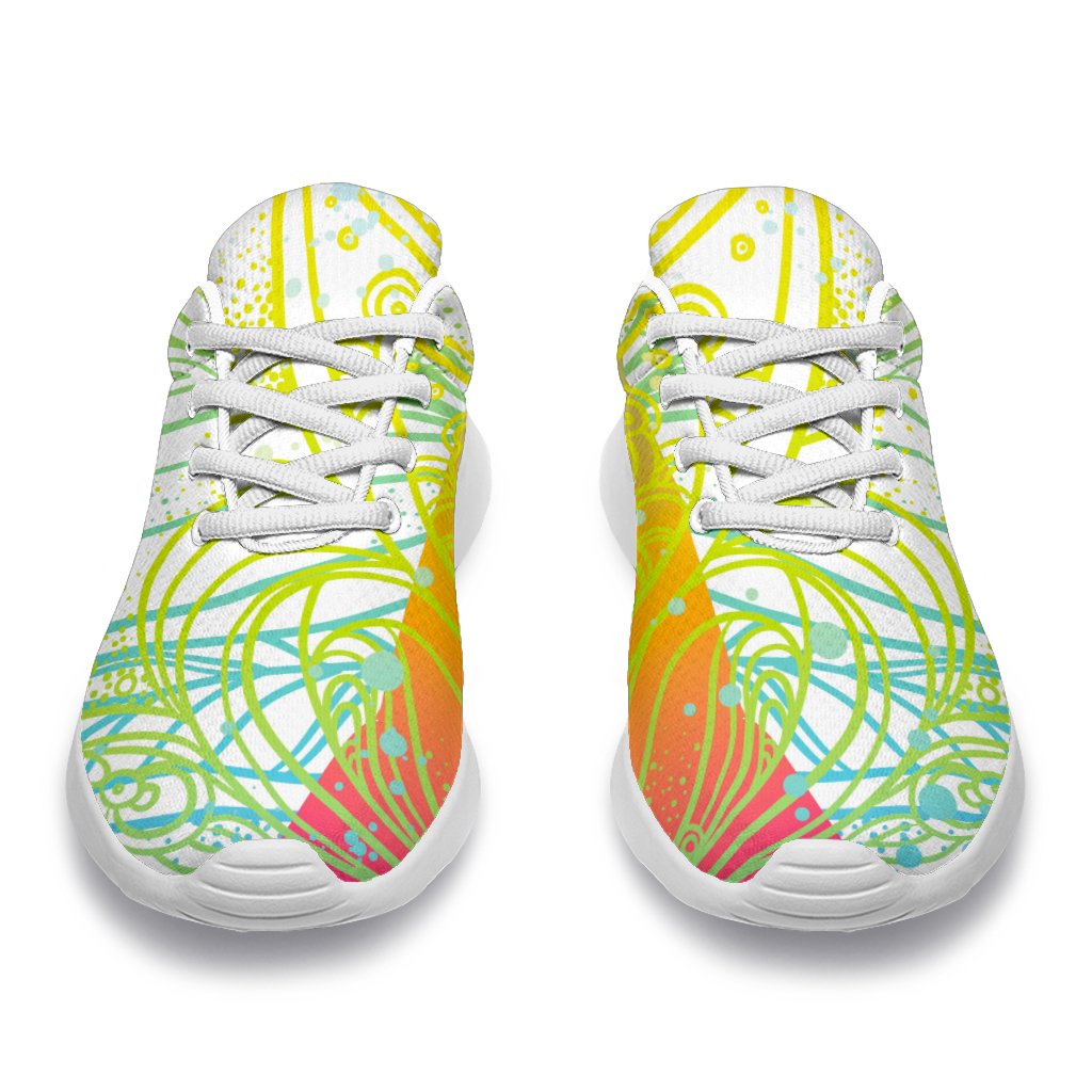Colorful Buddha Lotus Print Sport Shoes GearFrost