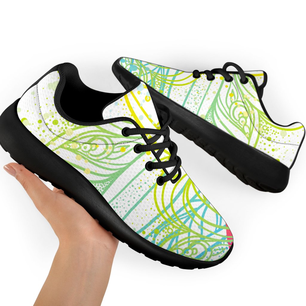 Colorful Buddha Lotus Print Sport Shoes GearFrost