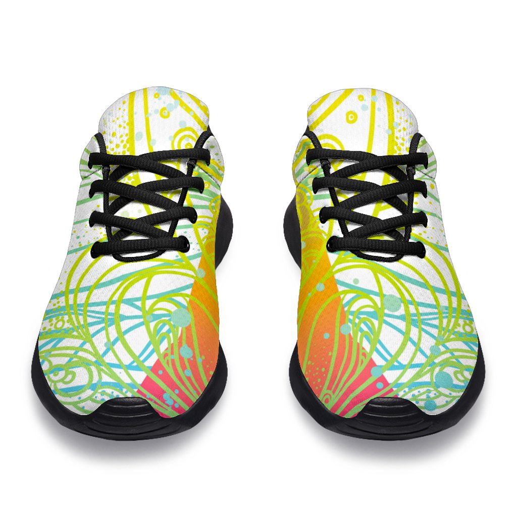 Colorful Buddha Lotus Print Sport Shoes GearFrost