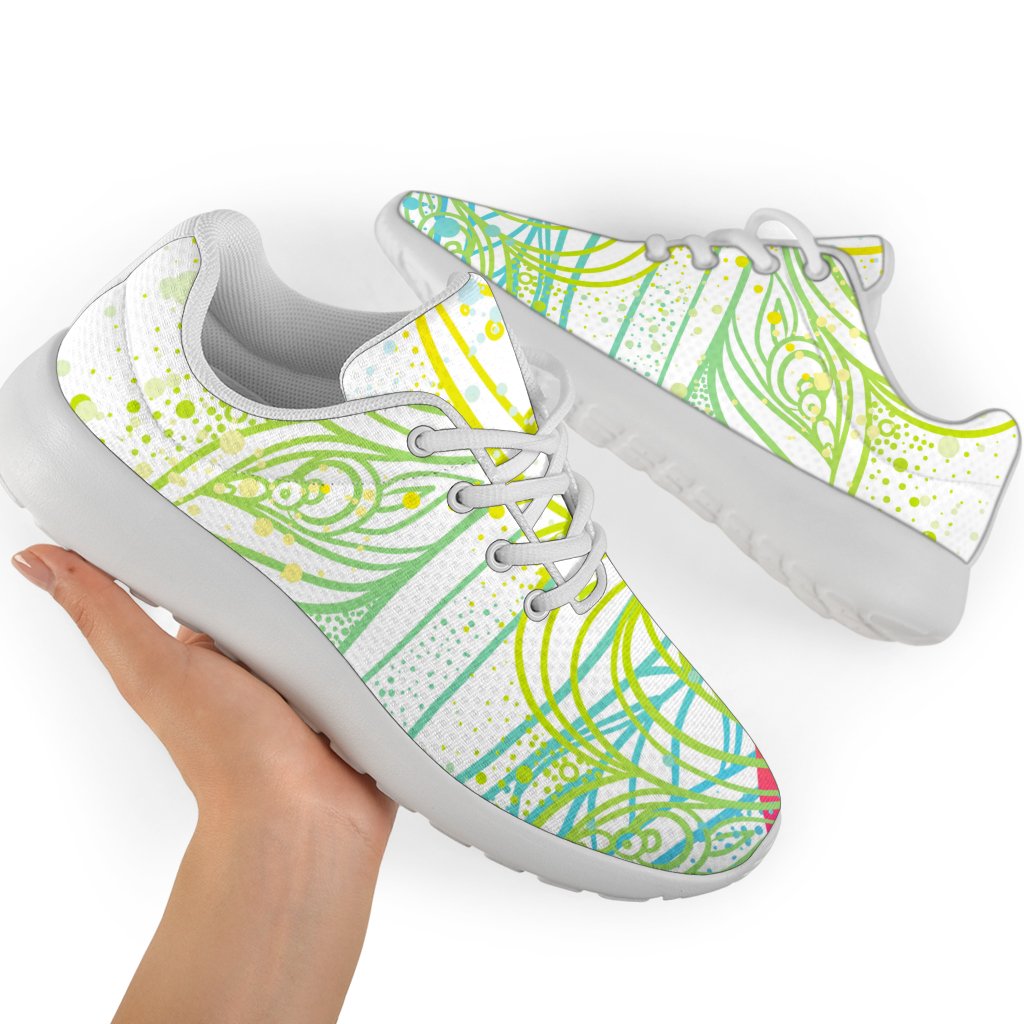 Colorful Buddha Lotus Print Sport Shoes GearFrost