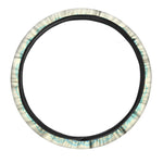 Colorful Buddha Mandala Print Car Steering Wheel Cover