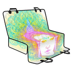 Colorful Buddha Mandala Print Pet Car Back Seat Cover