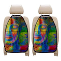 Colorful Buddha Print Car Seat Organizers