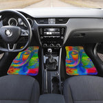 Colorful Buddha Print Front Car Floor Mats