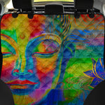 Colorful Buddha Print Pet Car Back Seat Cover