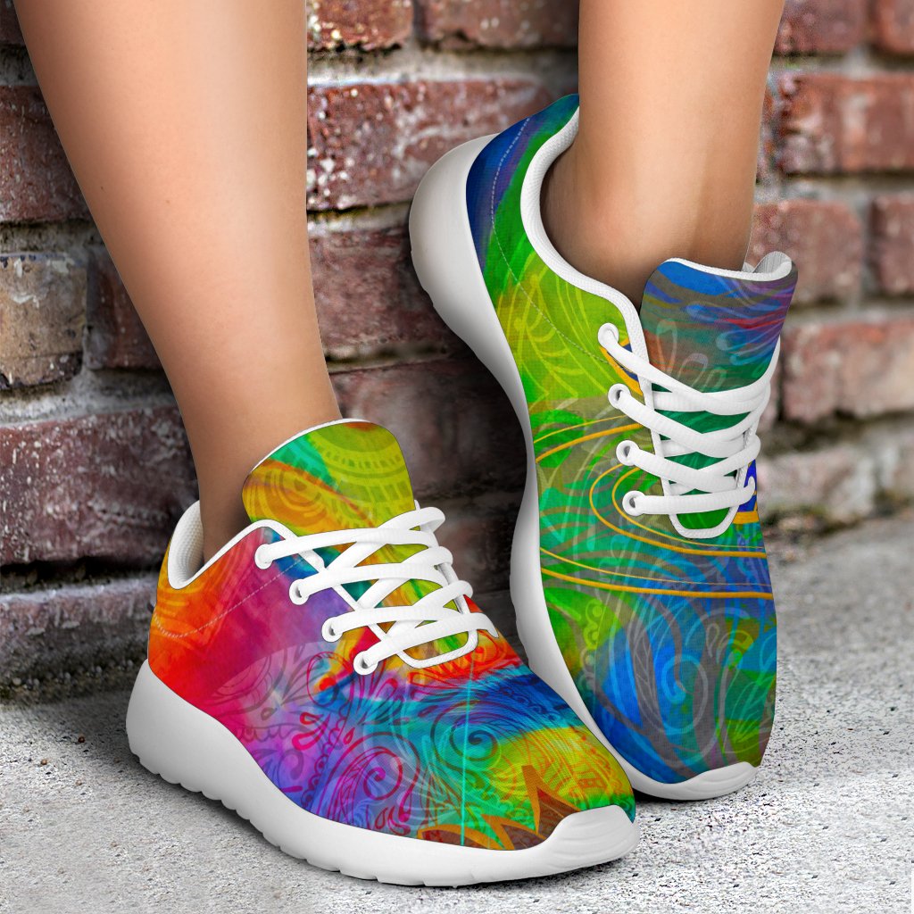 Colorful Buddha Print Sport Shoes GearFrost
