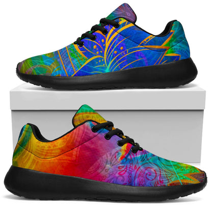 Colorful Buddha Print Sport Shoes GearFrost