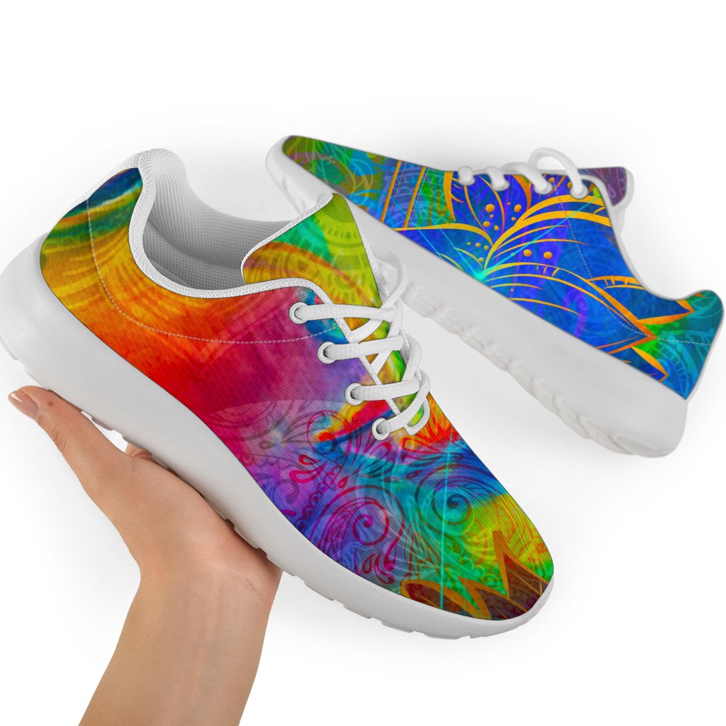 Colorful Buddha Print Sport Shoes GearFrost