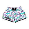 Colorful Butterfly Pattern Print Muay Thai Boxing Shorts