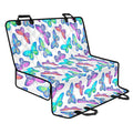 Colorful Butterfly Pattern Print Pet Car Back Seat Cover