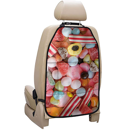 Colorful Candy And Jelly Print Car Seat Organizers