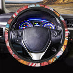 Colorful Candy And Jelly Print Car Steering Wheel Cover