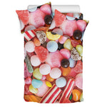 Colorful Candy And Jelly Print Duvet Cover Bedding Set