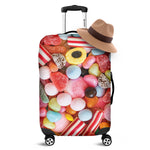 Colorful Candy And Jelly Print Luggage Cover
