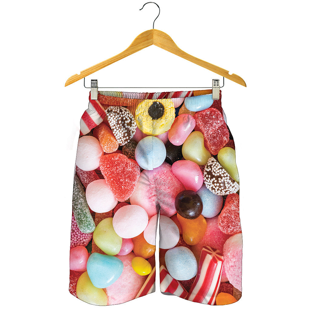 Colorful Candy And Jelly Print Men's Shorts