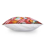 Colorful Candy And Jelly Print Pillow Cover