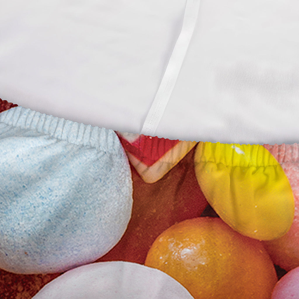 Colorful Candy And Jelly Print Sofa Cover