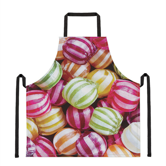 Colorful Candy Ball Print Apron